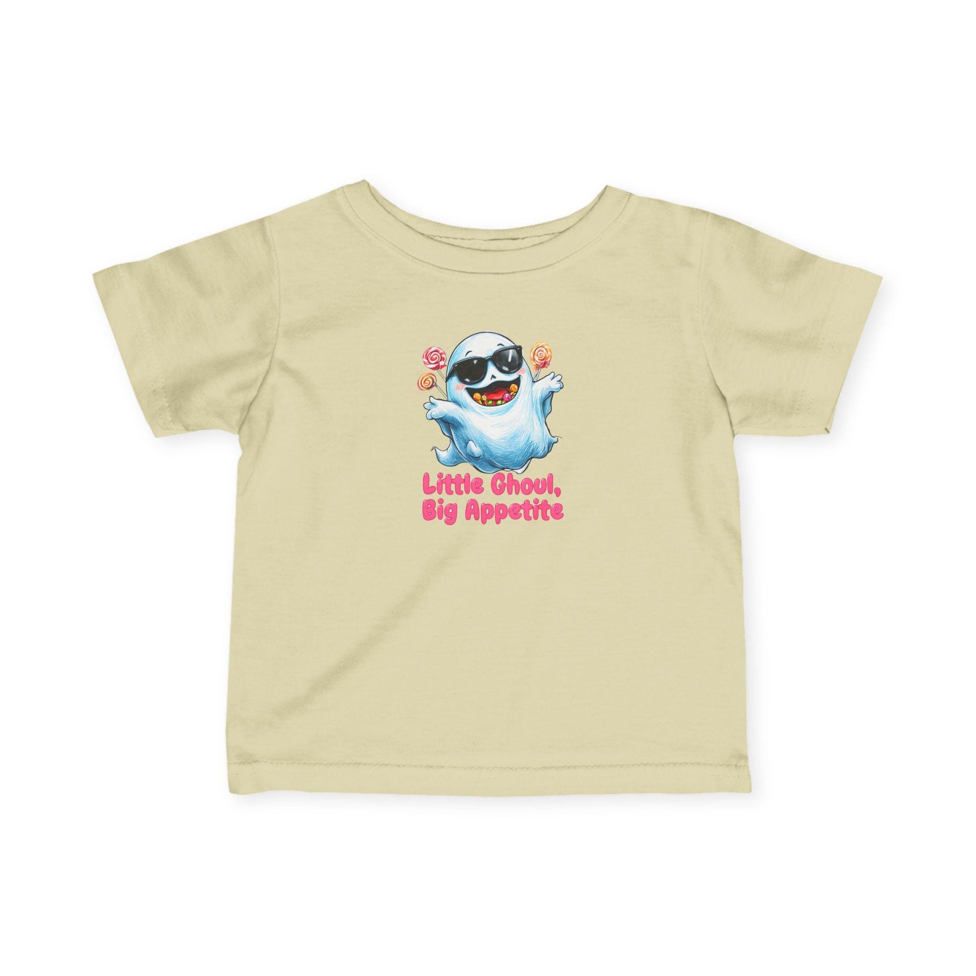 Little Ghoul Big Appetite Infant Tee: Adorable Halloween T-Shirt