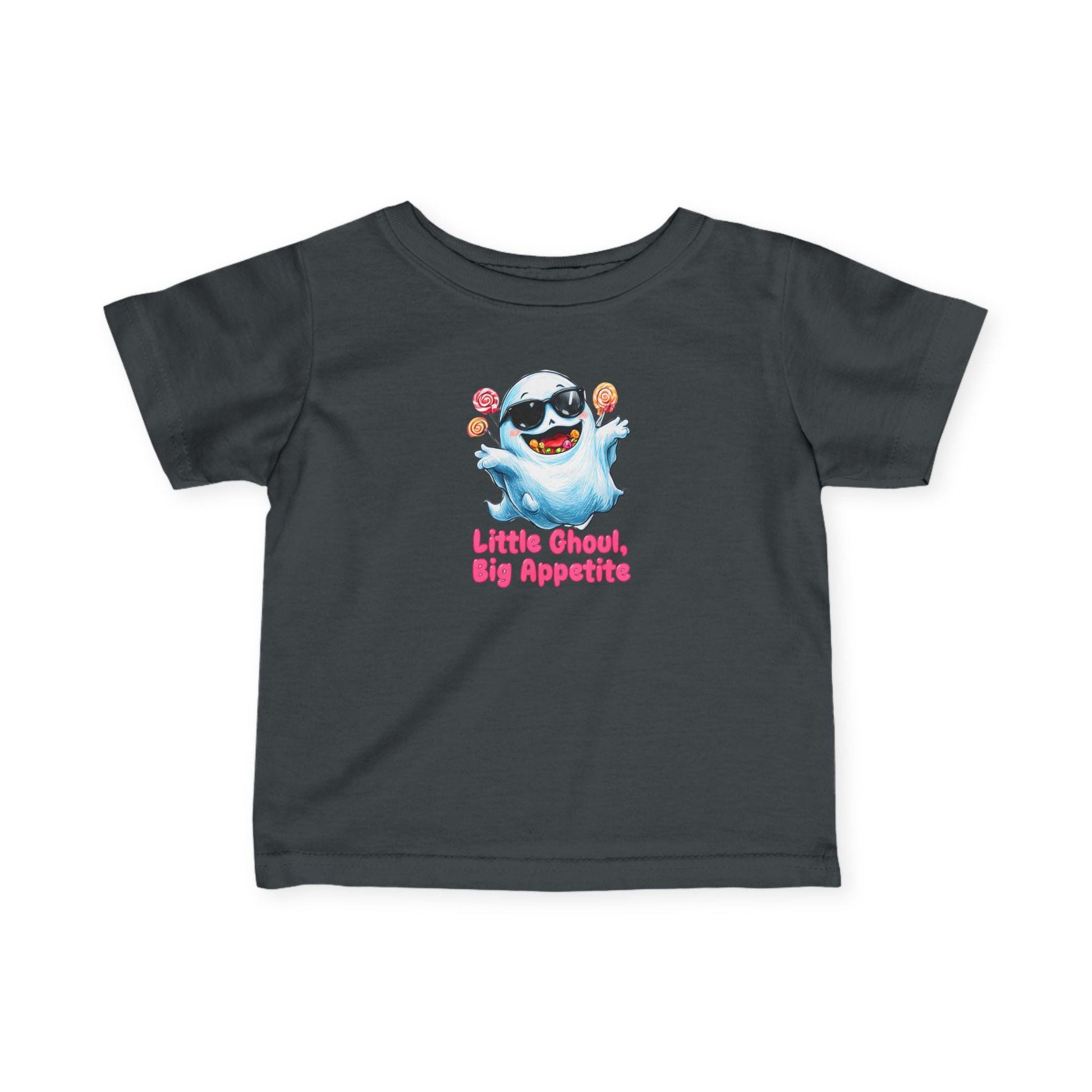 Little Ghoul Big Appetite Infant Tee: Adorable Halloween T-Shirt