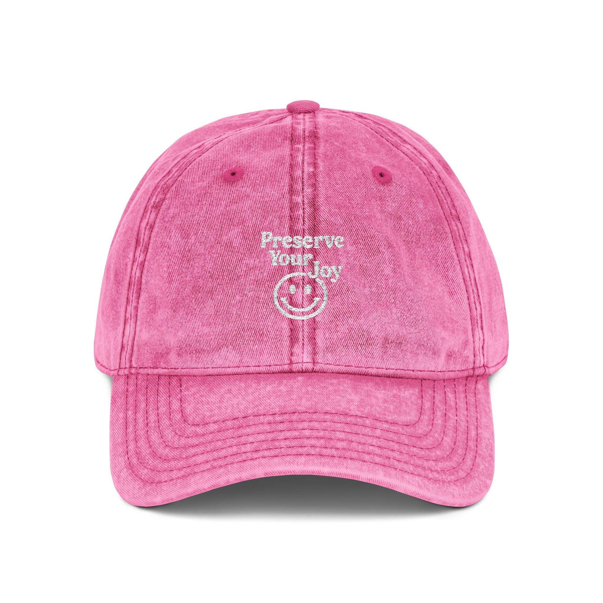 Embroidered Cap, Vintage Baseball Hat Protect Your Joy, Dad Hat, Retro Cap, Distressed Hat, Women's Cap, Gift for Him, Summer Hat