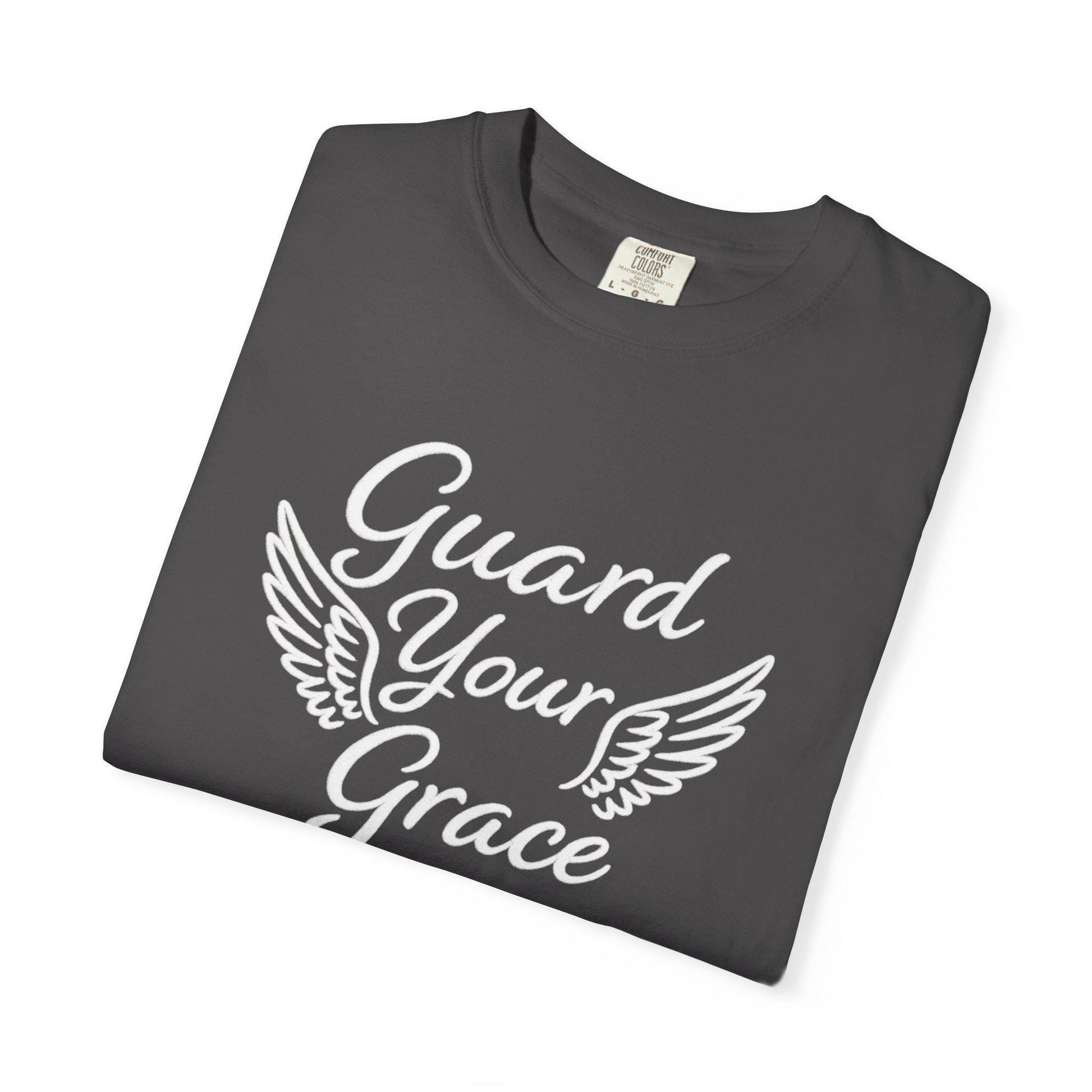Inspirational Unisex T-Shirt - "Guard Your Grace" - Perfect Gift for Encouragement, Casual Wear, Spiritual Reminder, Faith Apparel