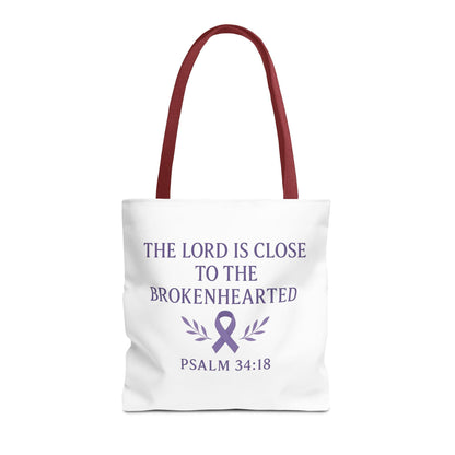 Inspirational Tote Bag, Meaningful Gift for Healing, Supportive Message, Versatile Use, Great for Christian Gifts