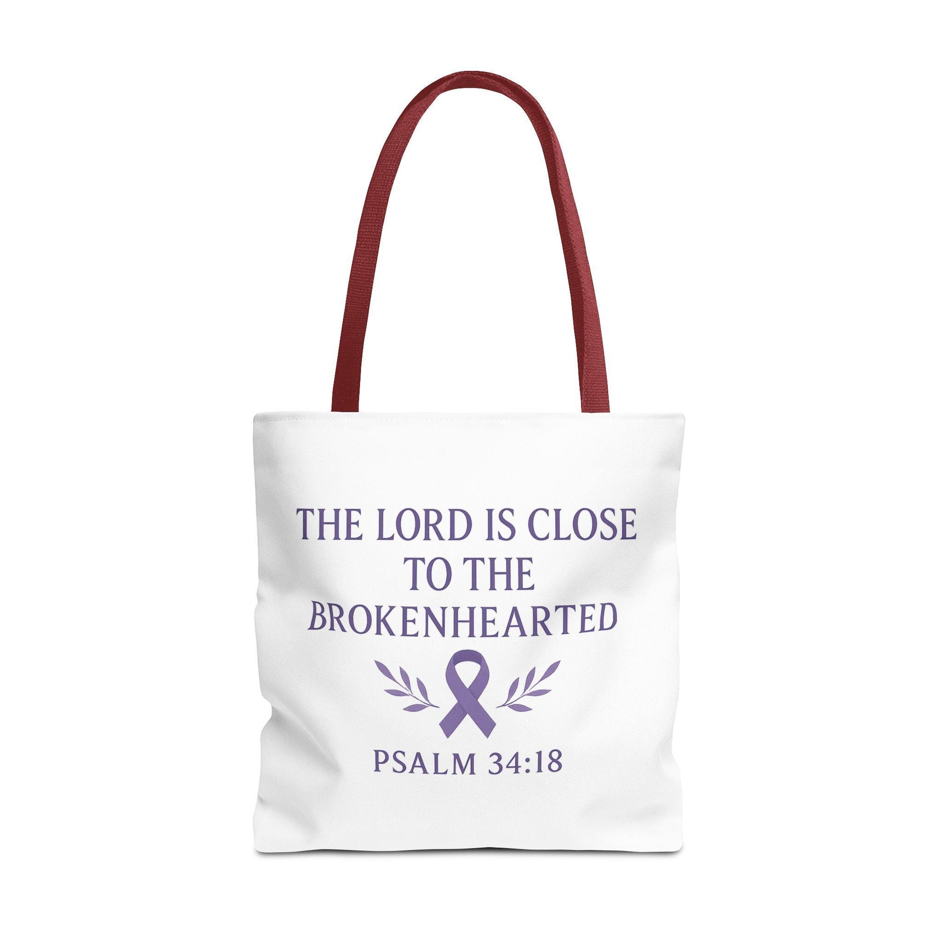 Inspirational Tote Bag, Meaningful Gift for Healing, Supportive Message, Versatile Use, Great for Christian Gifts