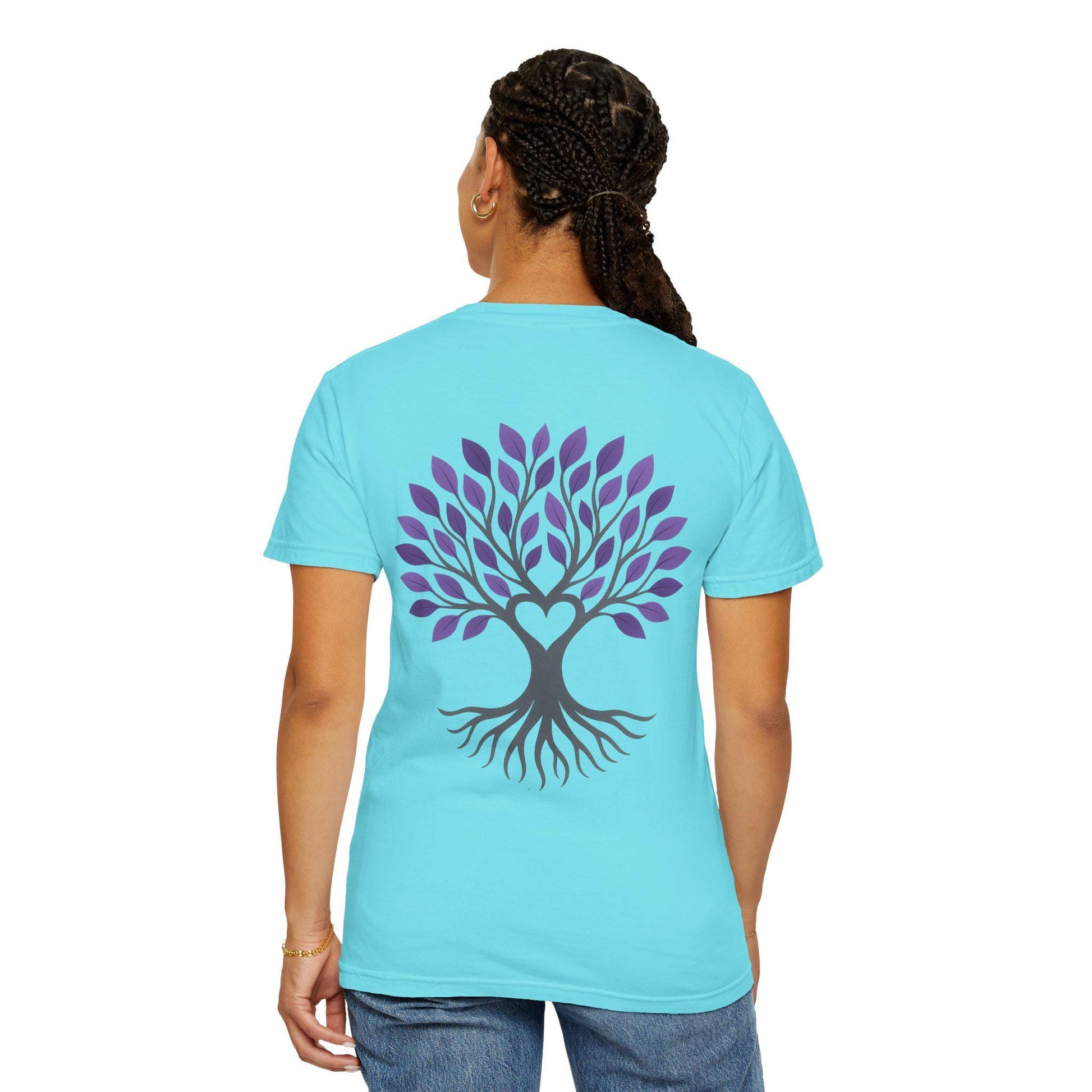 Awareness Tree Unisex T-shirt, Nature Lover Gift, Earth Day Shirt, Environmentalist Tee, Eco-Friendly Top