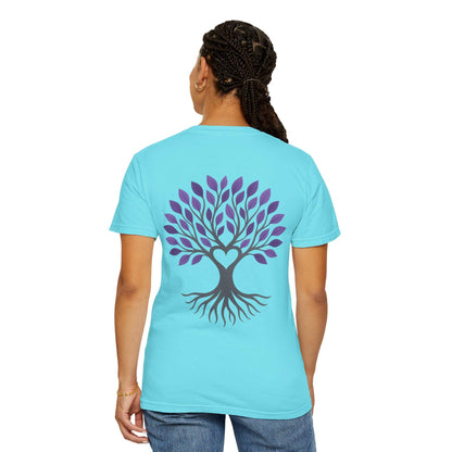 Awareness Tree Unisex T-shirt, Nature Lover Gift, Earth Day Shirt, Environmentalist Tee, Eco-Friendly Top