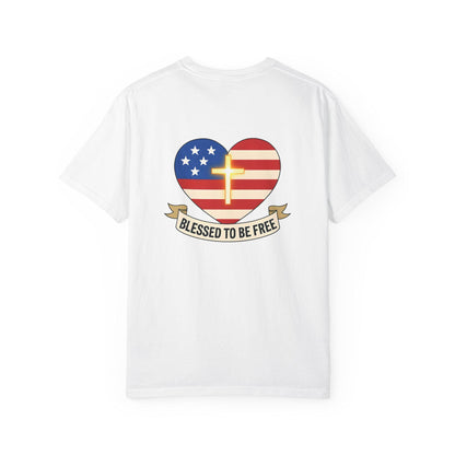 Freedom Blessed to Be Free Unisex T-shirt, Inspirational Tee, Positive Vibes Shirt, Gift for Him or Her, Casual Top, Comfortable Clothing