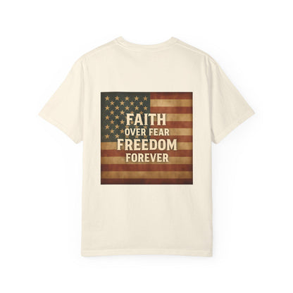 Faith Family Freedom Unisex T-shirt, Christian Tee, Faith Over Fear Shirt, Religious Apparel, Inspirational Clothing