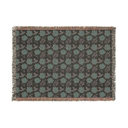 Bohemian Woven Blanket Retreat | Cozy Throw for Home Decor, Gifts, Picnics, and Festivals | Farmhouse Style, Vintage Pattern, Soft Textile