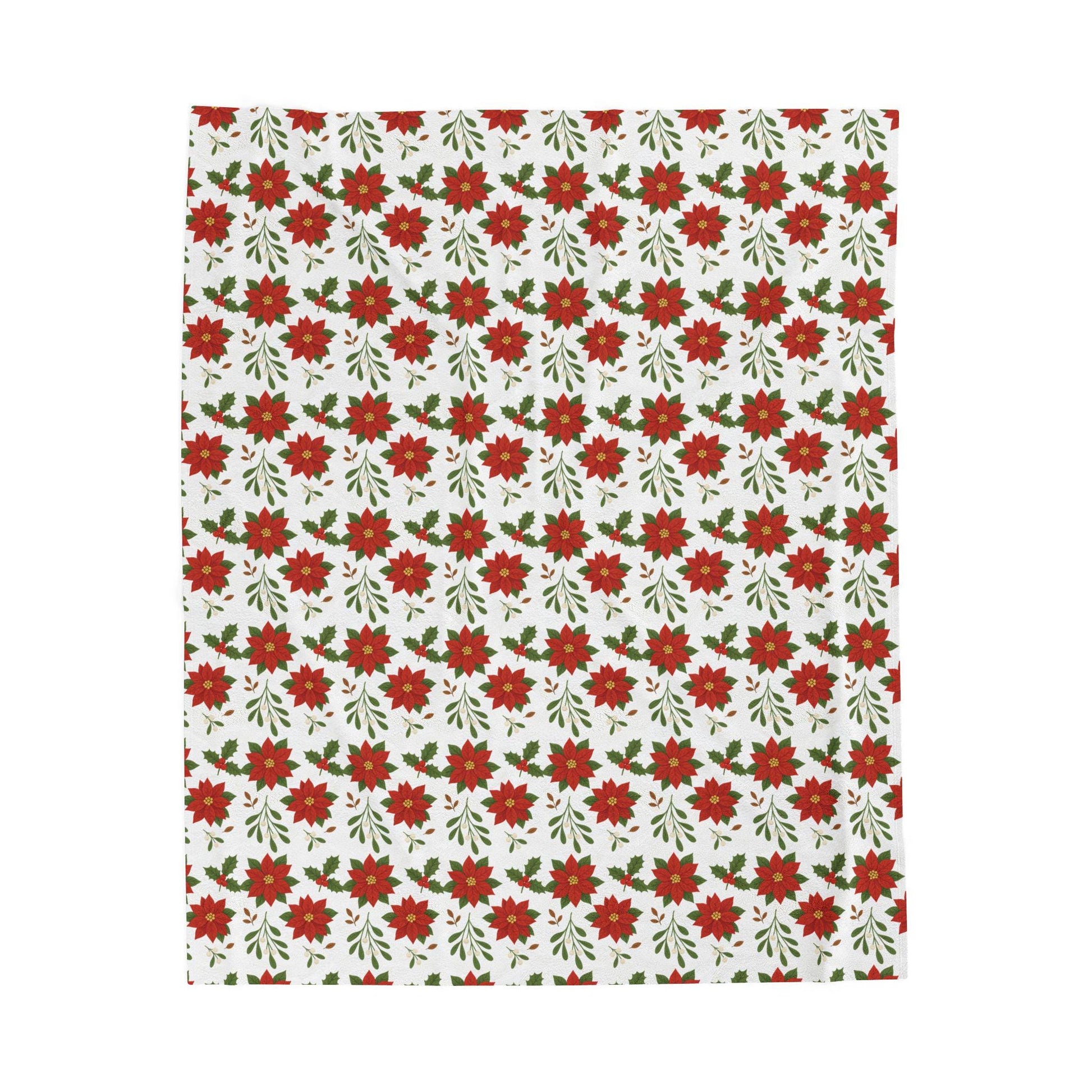 Cozy Christmas Plush Blanket, Soft Holiday Throw Blanket, Perfect for Winter Decor, Gift for Her, Warm Home Essentials