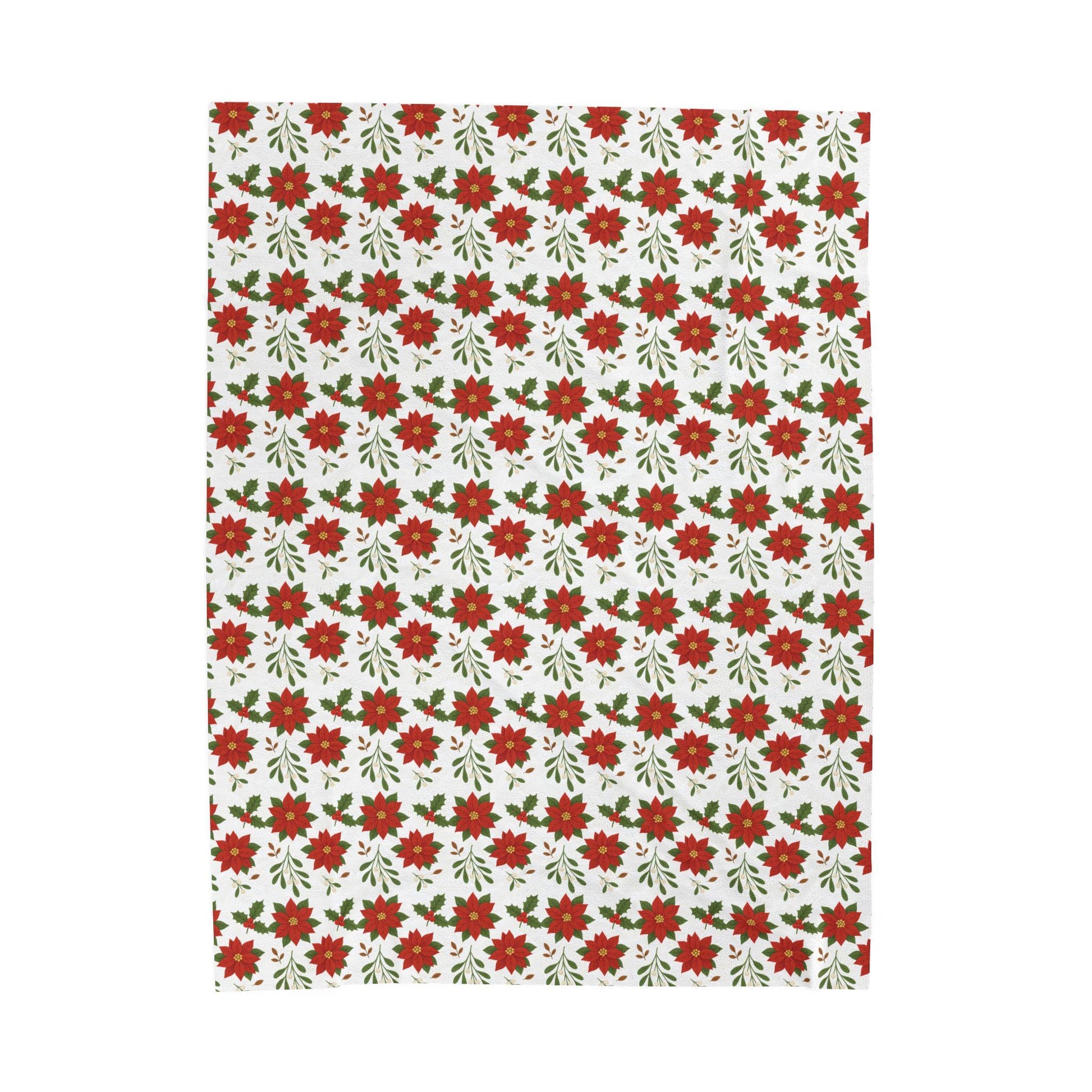Cozy Christmas Plush Blanket, Soft Holiday Throw Blanket, Perfect for Winter Decor, Gift for Her, Warm Home Essentials