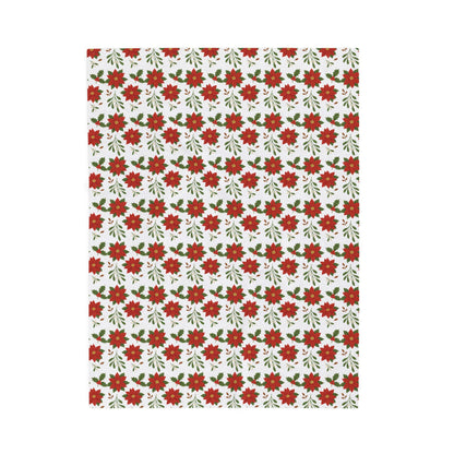Cozy Christmas Plush Blanket, Soft Holiday Throw Blanket, Perfect for Winter Decor, Gift for Her, Warm Home Essentials