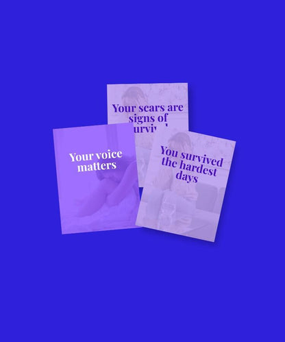 Domestic Violence Survivor Quotes | Empowerment Affirmations (Digital Download)