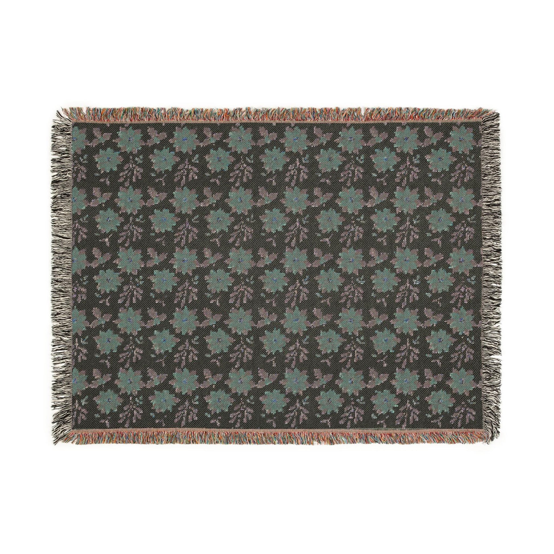 Bohemian Woven Blanket Retreat | Cozy Throw for Home Decor, Gifts, Picnics, and Festivals | Farmhouse Style, Vintage Pattern, Soft Textile