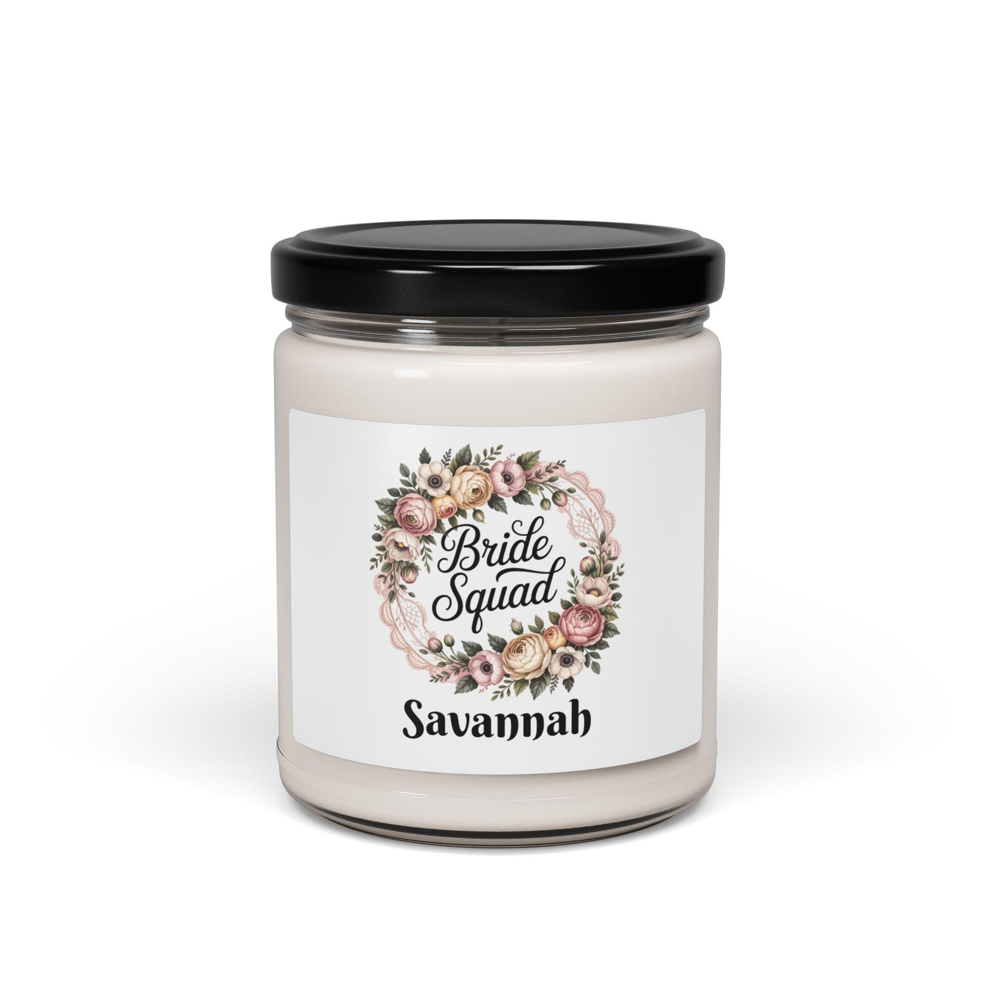 Bride Squad Candle | Soy Candle, Personalized Name Option