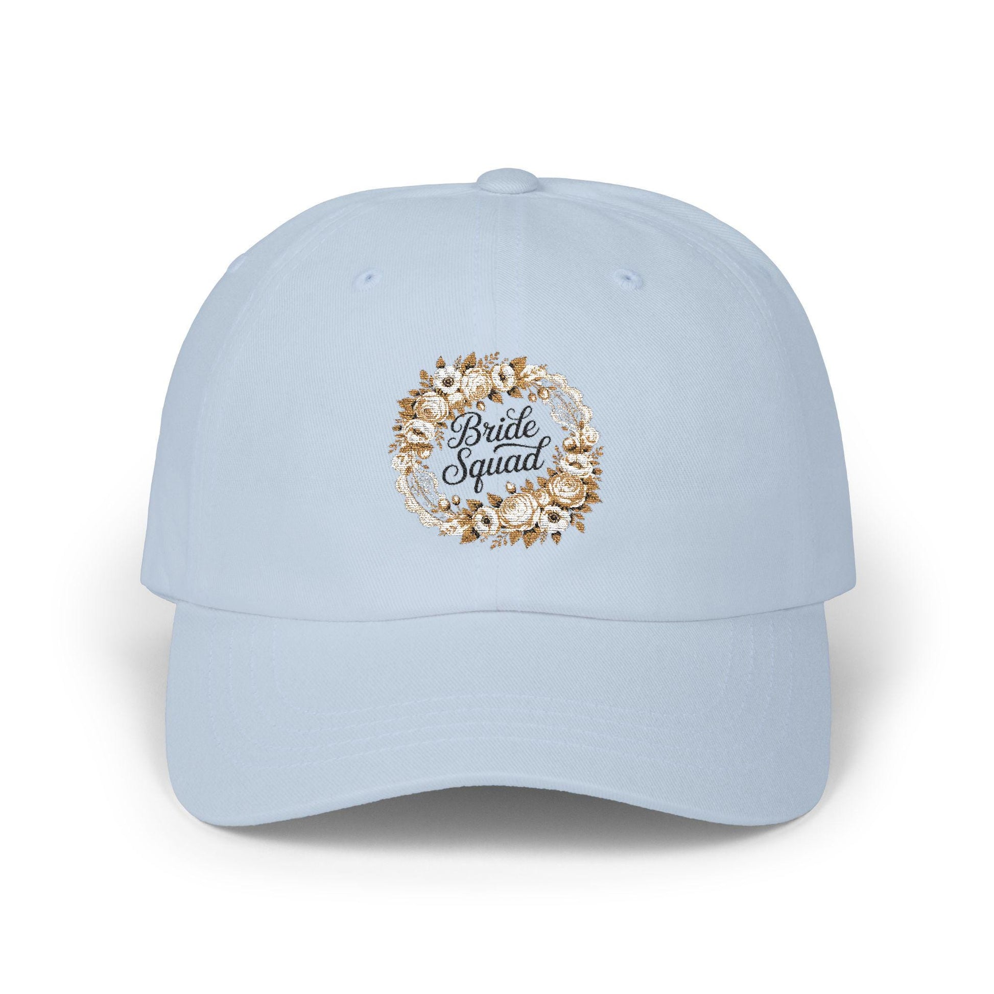 Bride Squad Cap | Floral Wreath Bachelorette Hat