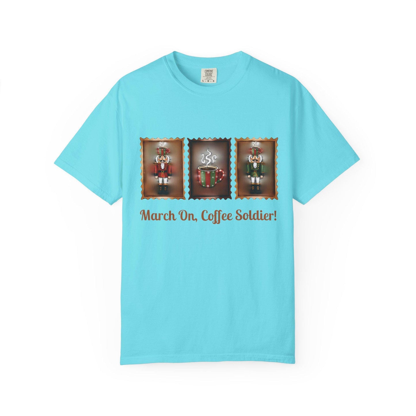 March On Coffee Soldier! T-shirt | Nutcracker Coffee Soldier Illustration