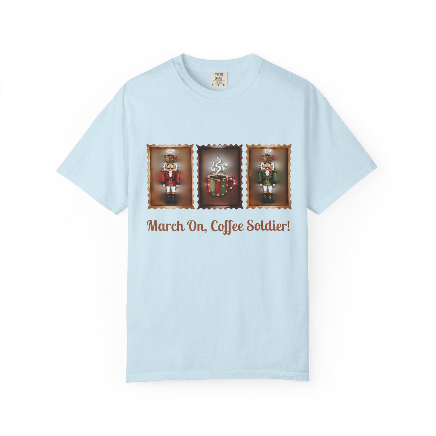 March On Coffee Soldier! T-shirt | Nutcracker Coffee Soldier Illustration