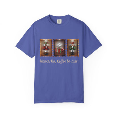 March On Coffee Soldier! T-shirt | Nutcracker Coffee Soldier Illustration
