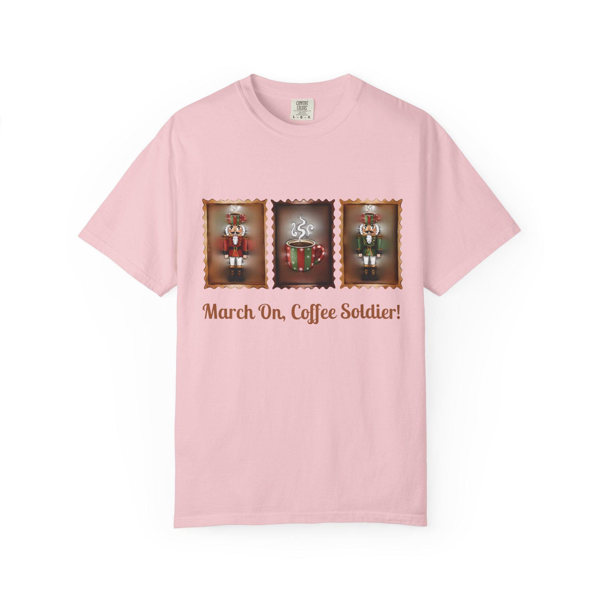 March On Coffee Soldier! T-shirt | Nutcracker Coffee Soldier Illustration