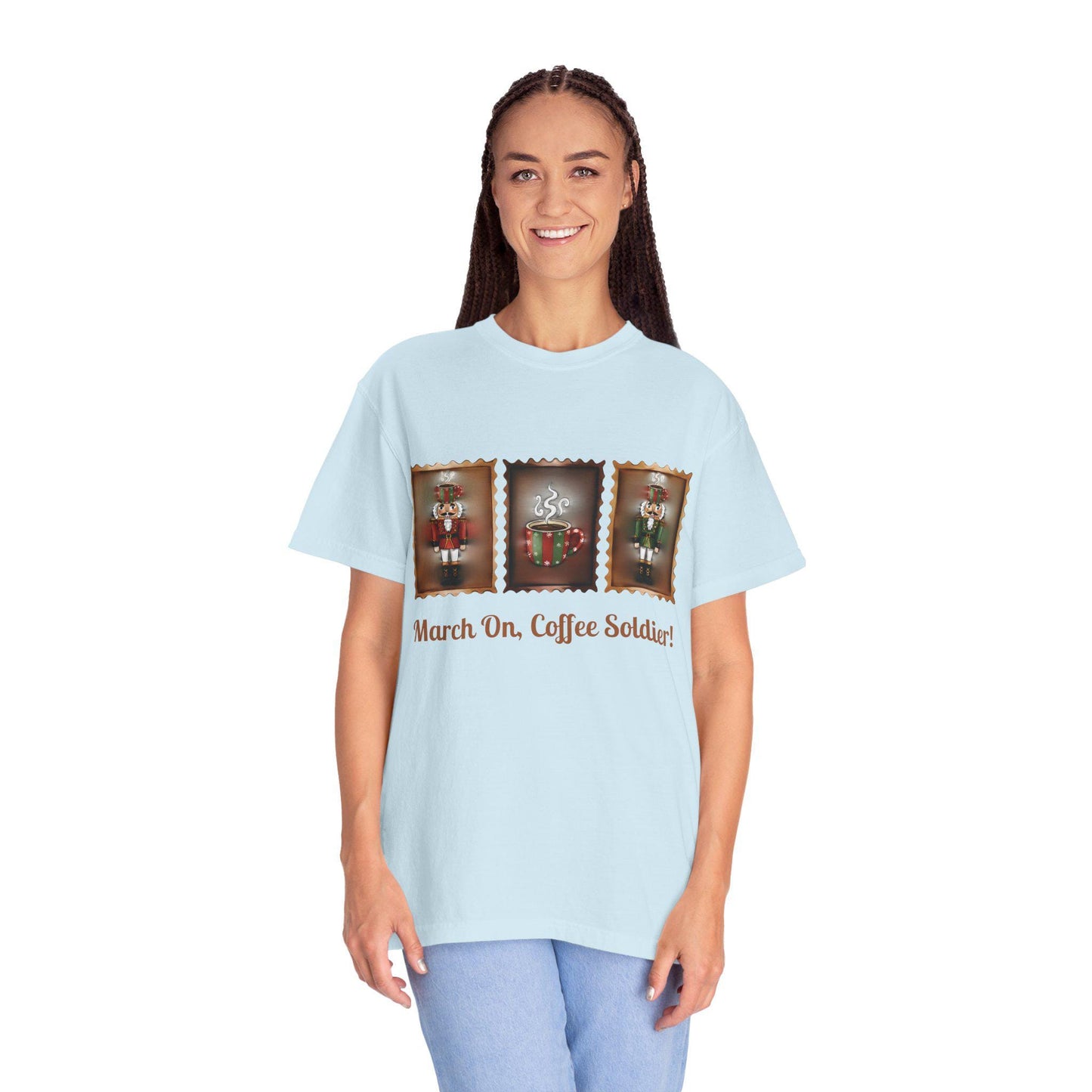 March On Coffee Soldier! T-shirt | Nutcracker Coffee Soldier Illustration