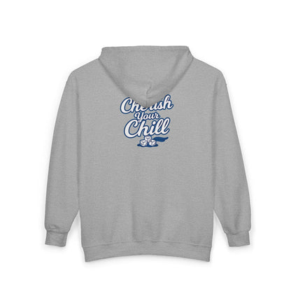 Cherish Your Chill Hoodie | Zip-Up Sweatshirt with Palm Tree Design
