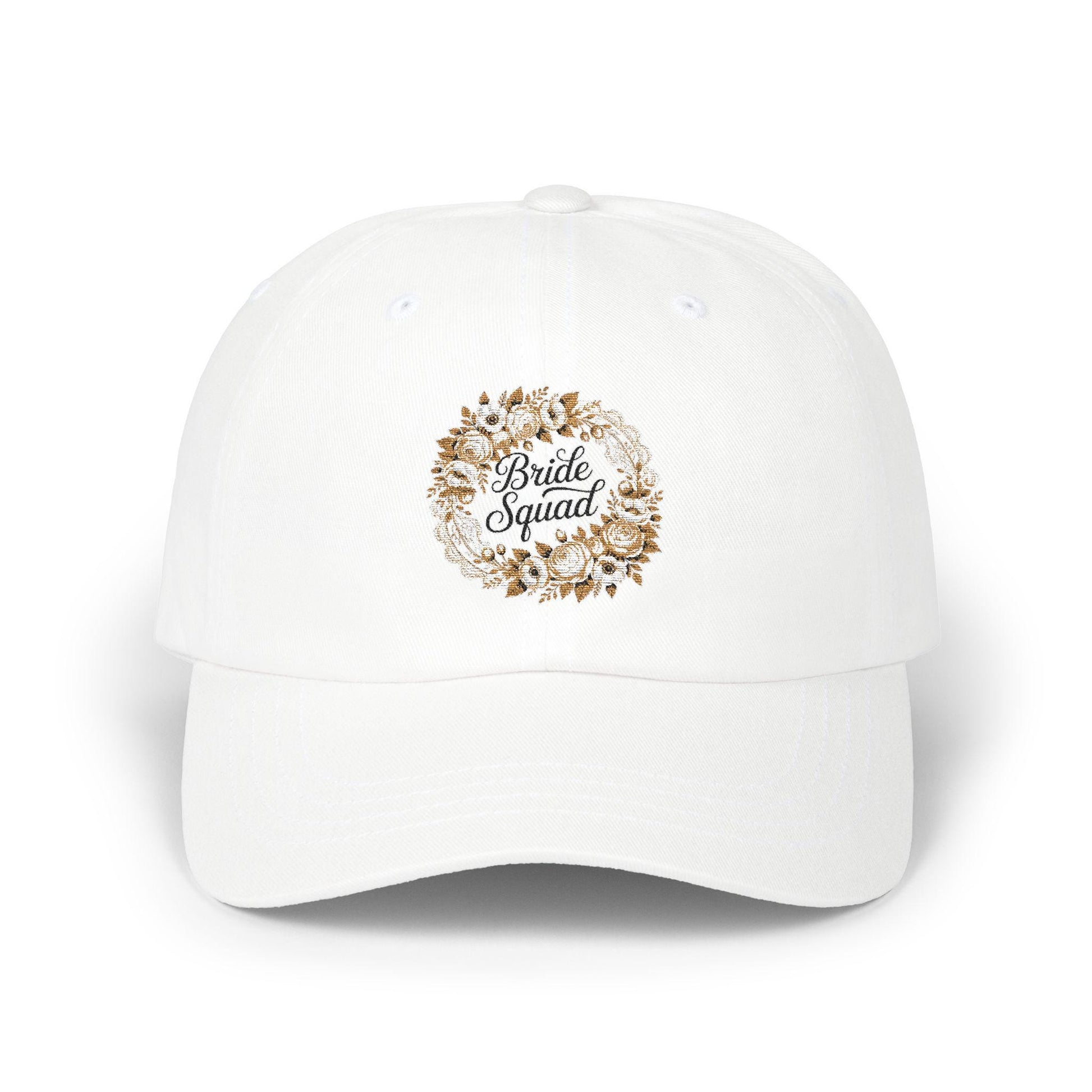 Bride Squad Cap | Floral Wreath Bachelorette Hat