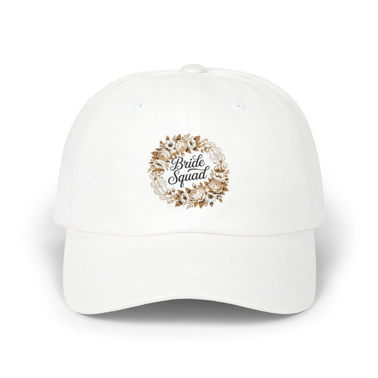 Bride Squad Cap | Floral Wreath Bachelorette Hat