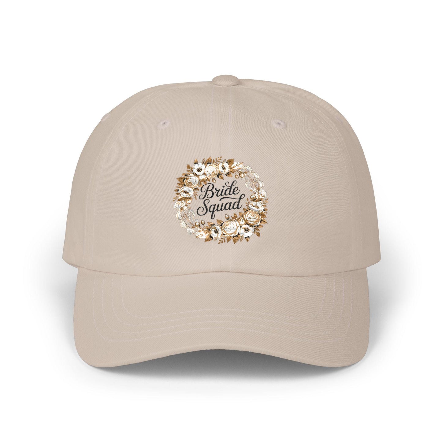 Bride Squad Cap | Floral Wreath Bachelorette Hat