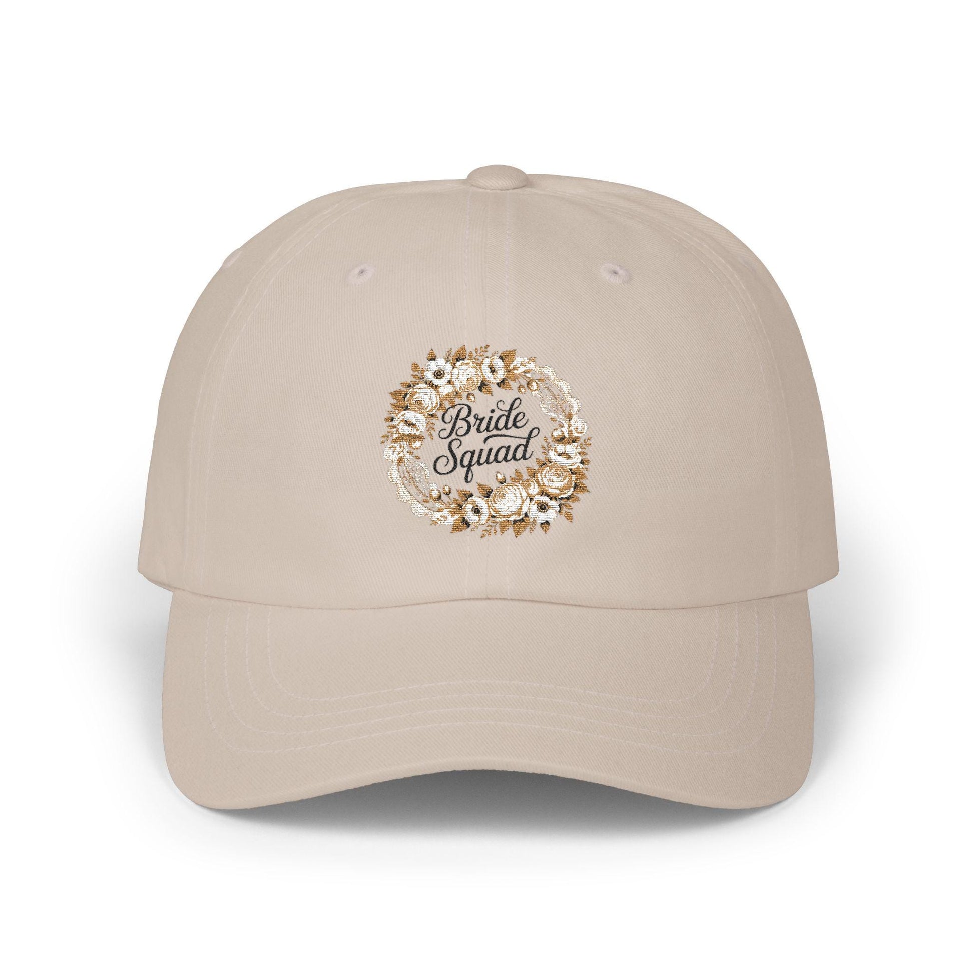 Bride Squad Cap | Floral Wreath Bachelorette Hat