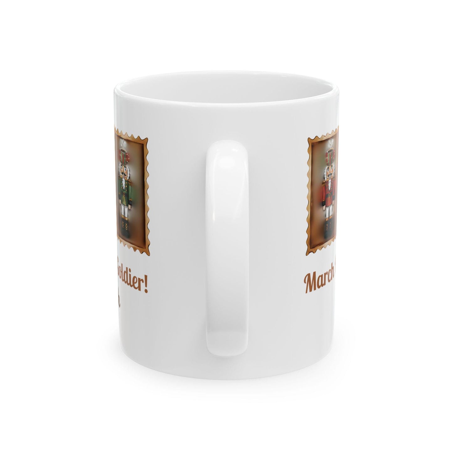 Nutcracker Soldier Mug | March On Coffee Soldier Christmas Mug