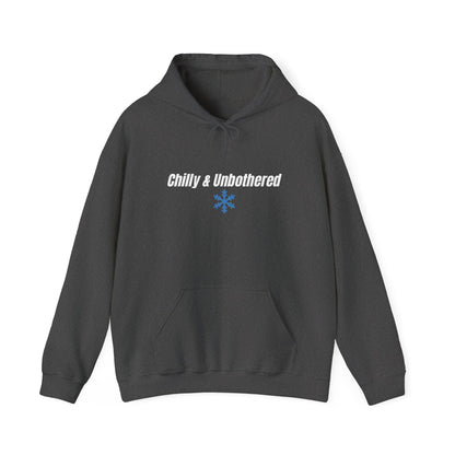 Chilly & Unbothered hoodie | Snowflake graphic sweatshirt