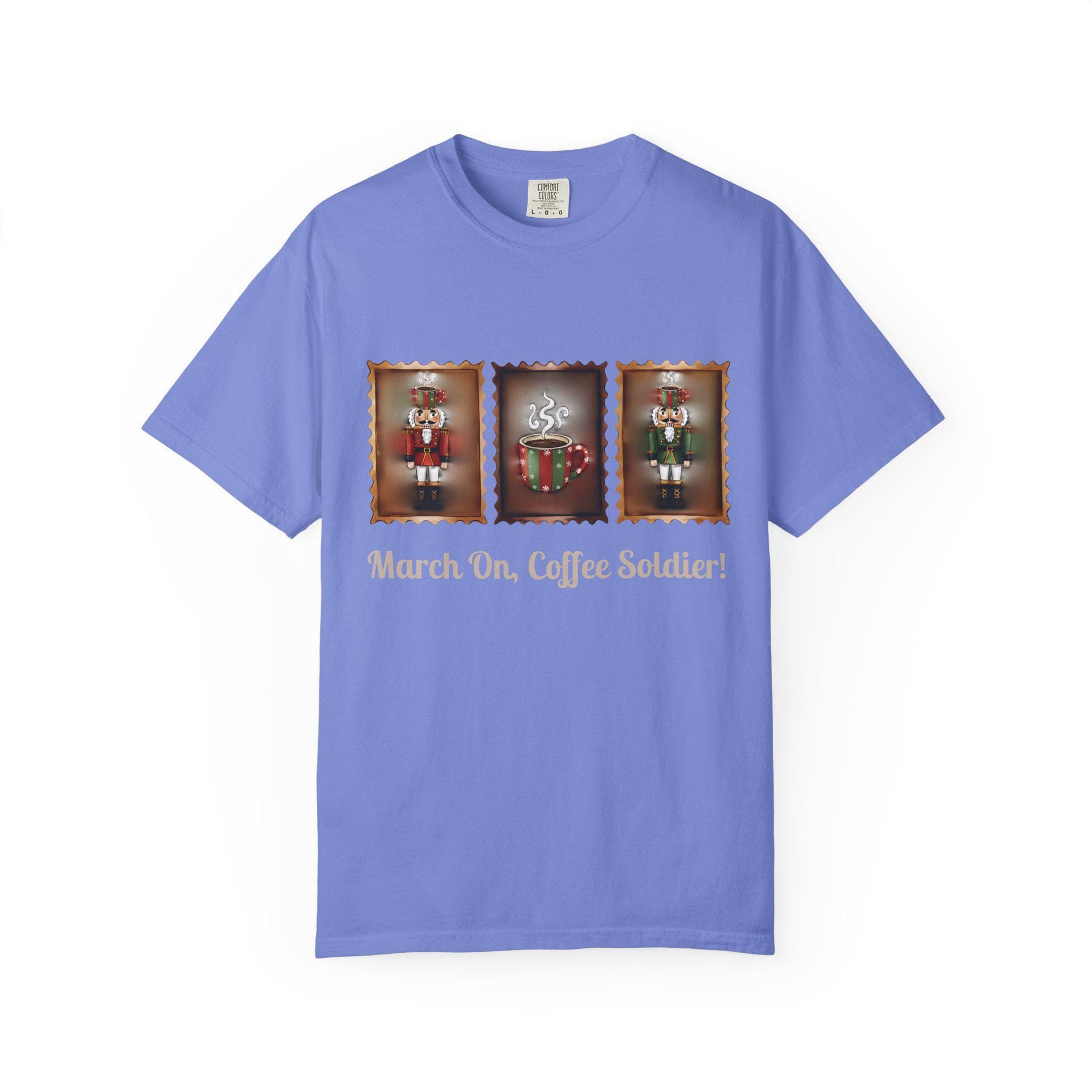 March On Coffee Soldier! T-shirt | Nutcracker Coffee Soldier Illustration