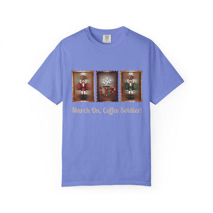 March On Coffee Soldier! T-shirt | Nutcracker Coffee Soldier Illustration