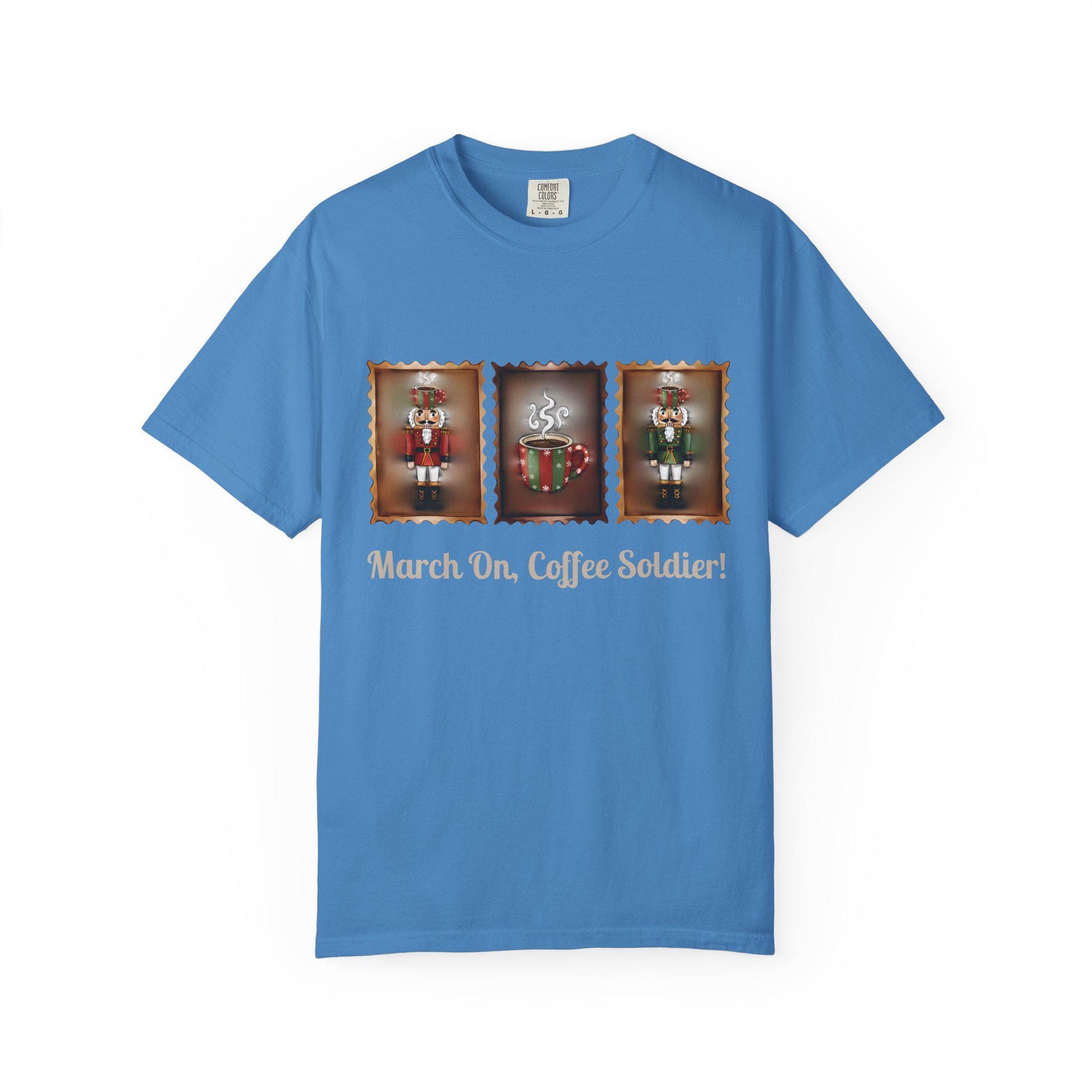 March On Coffee Soldier! T-shirt | Nutcracker Coffee Soldier Illustration