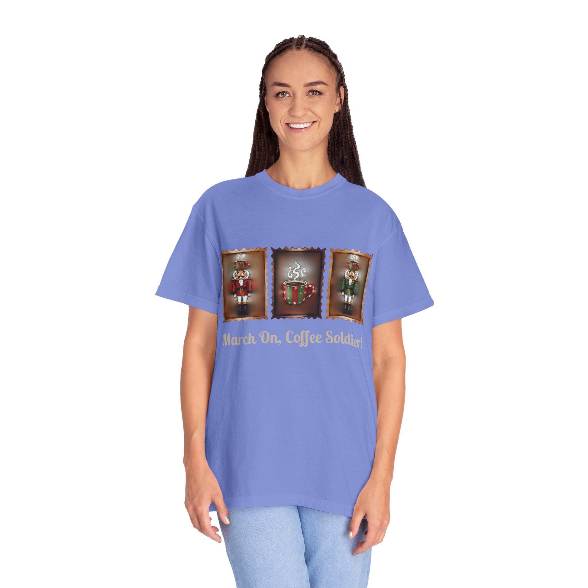 March On Coffee Soldier! T-shirt | Nutcracker Coffee Soldier Illustration