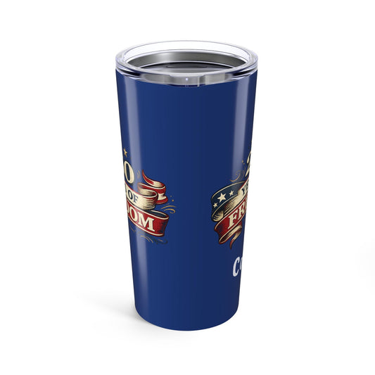 America 250th Anniversary Semiquincentennial Tumbler 20oz | USA 1776-2026 Patriotic