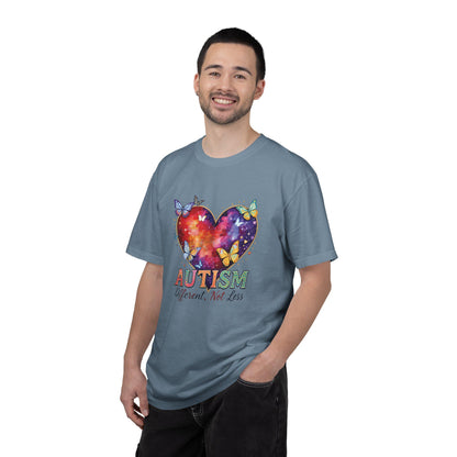Autism Puzzle Heart Different Not Less T-shirt | Awareness Tee