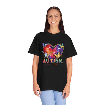 Autism Puzzle Heart Different Not Less T-shirt | Awareness Tee