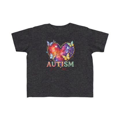 Autism Puzzle Heart Toddler Tee | Different Not Less
