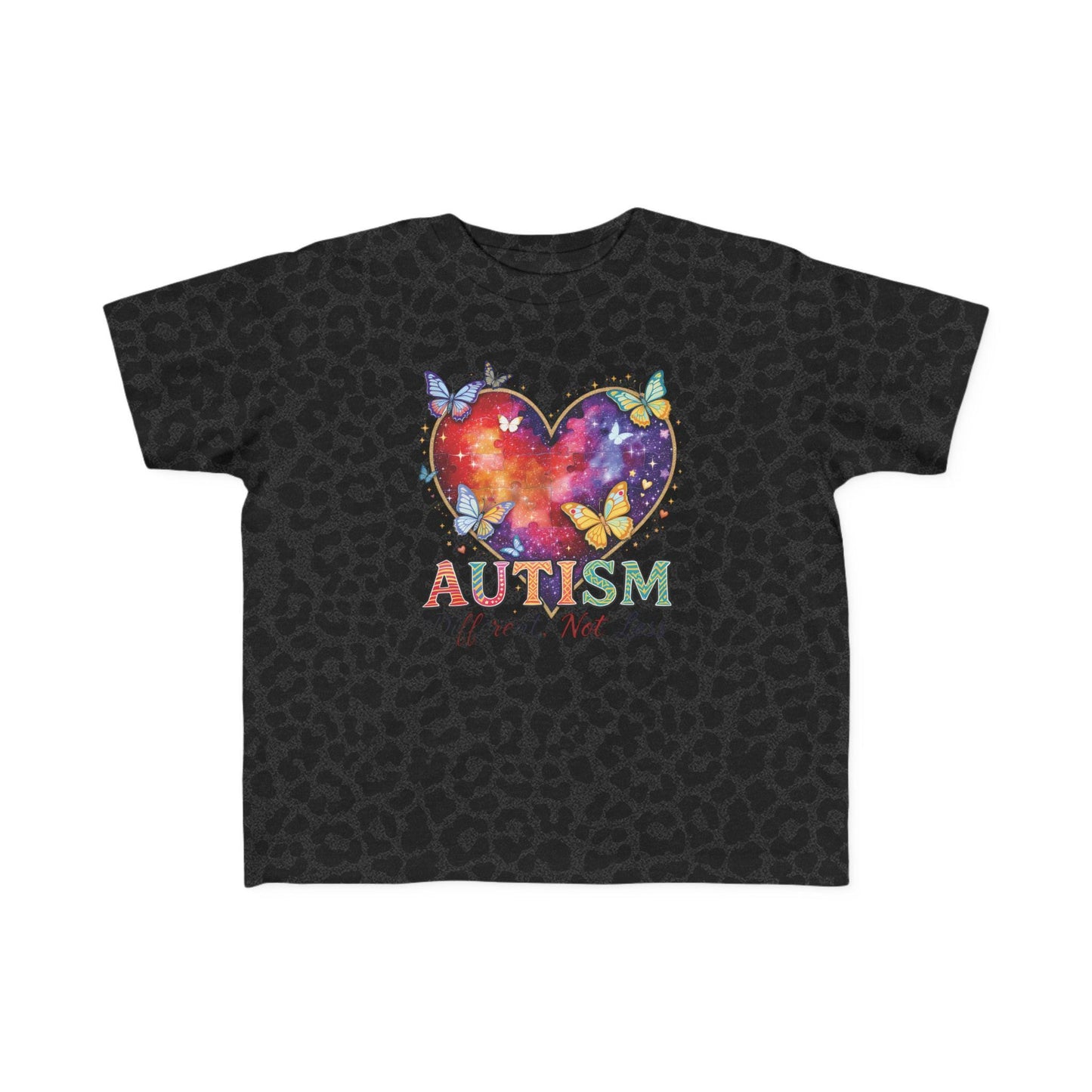 Autism Puzzle Heart Toddler Tee | Different Not Less