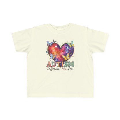 Autism Puzzle Heart Toddler Tee | Different Not Less
