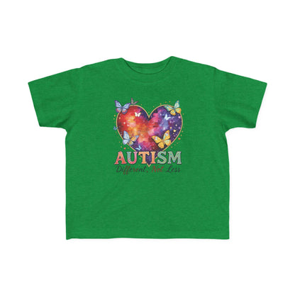 Autism Puzzle Heart Toddler Tee | Different Not Less