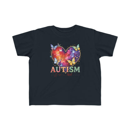 Autism Puzzle Heart Toddler Tee | Different Not Less