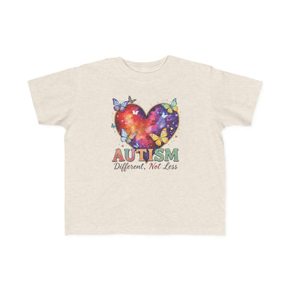 Autism Puzzle Heart Toddler Tee | Different Not Less