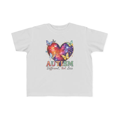 Autism Puzzle Heart Toddler Tee | Different Not Less