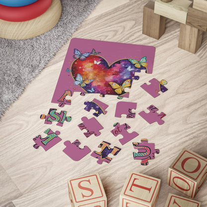 Autism Puzzle Heart Kids' Puzzle | Different Not Less, 30-Piece