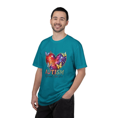 Autism Puzzle Heart Different Not Less T-shirt | Awareness Tee