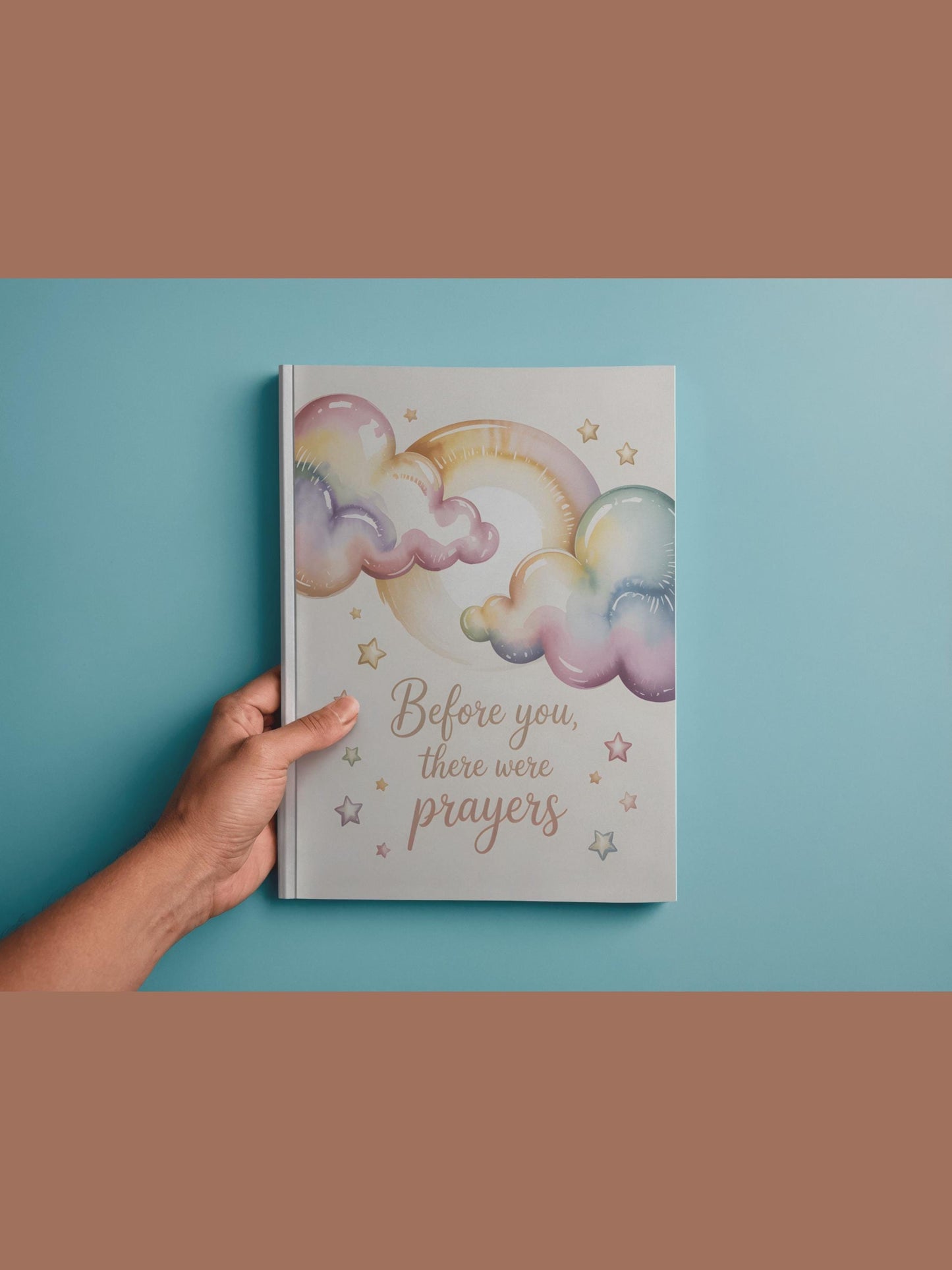 Before You There Were Prayers Rainbow Baby Nursery Wall Art Printable Faith Decor