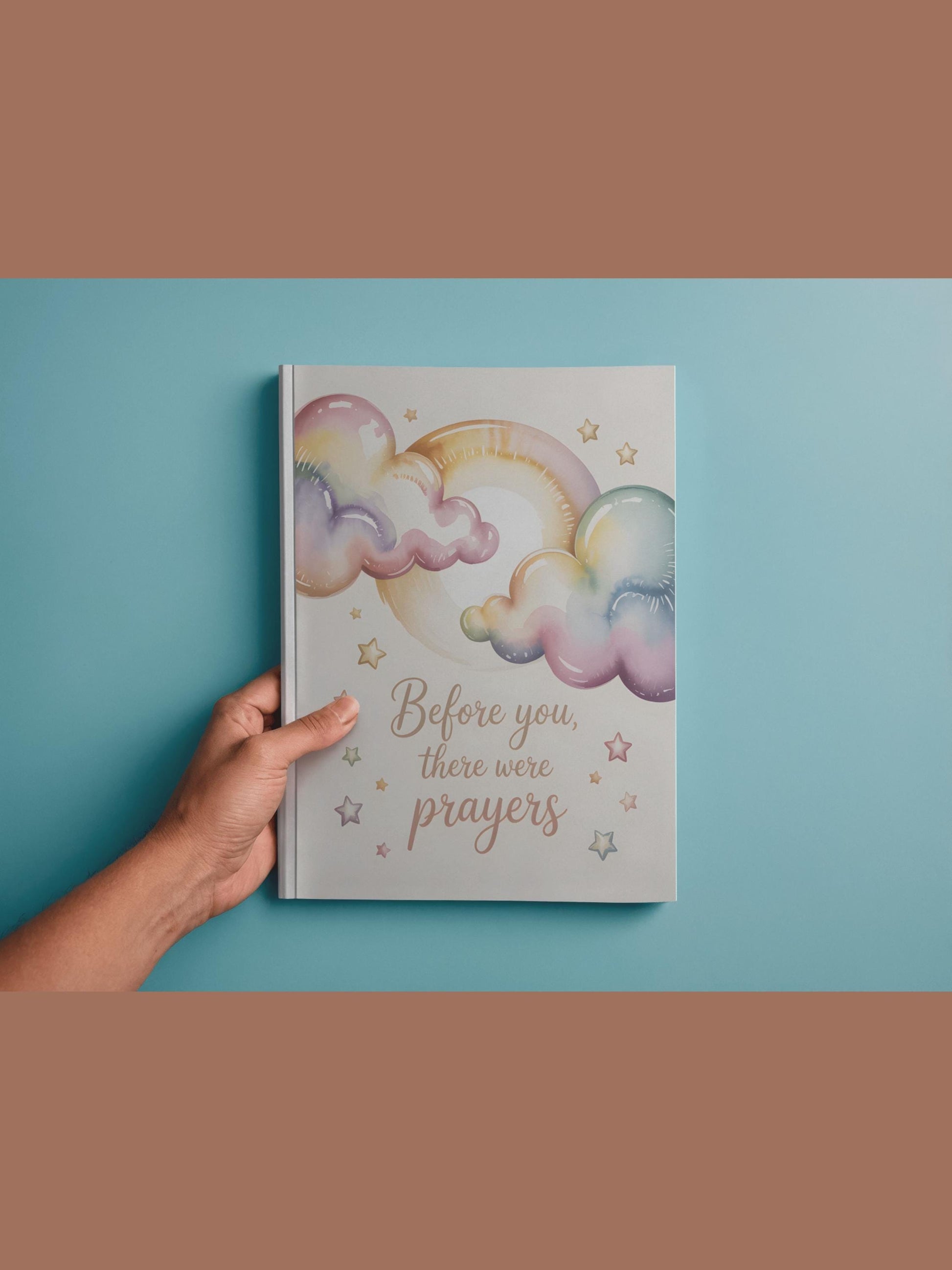 Before You There Were Prayers Rainbow Baby Nursery Wall Art Printable Faith Decor