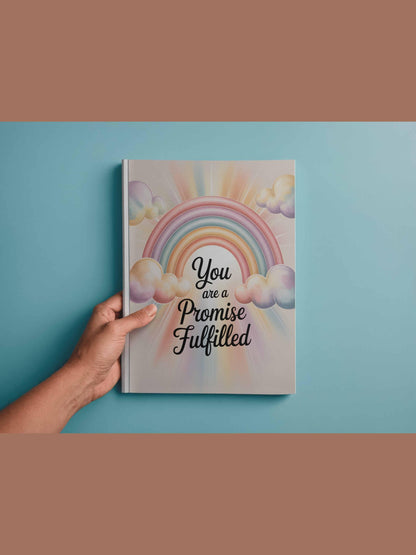 You Are a Promise Fulfilled Rainbow Baby Wall Art Printable Nursery Decor