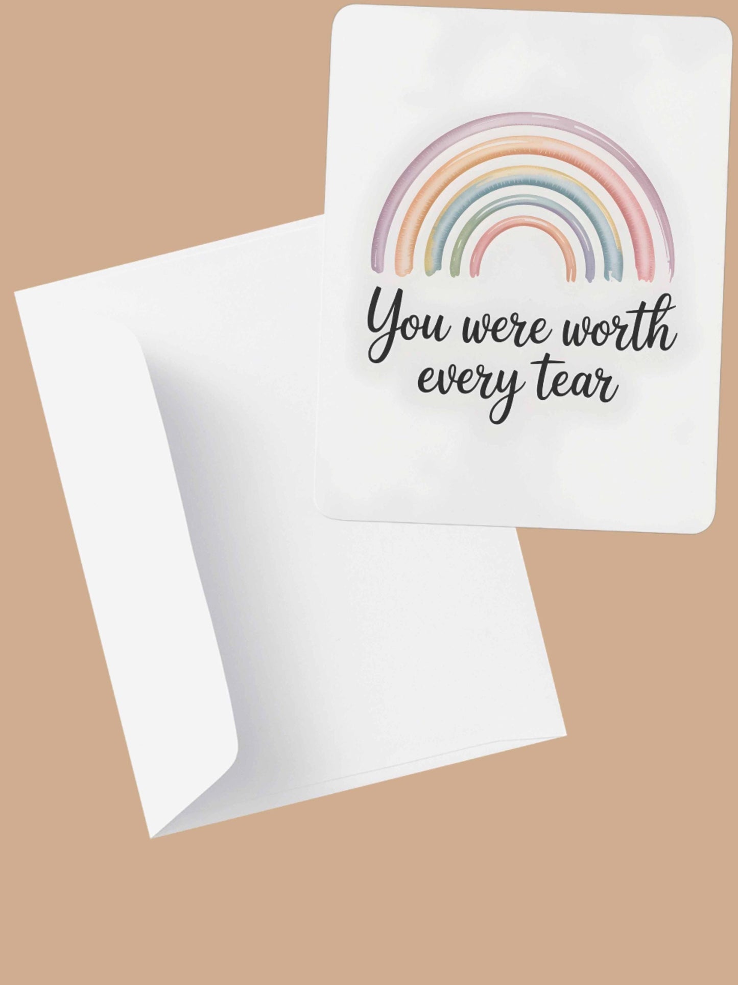 You Were Worth Every Tear Rainbow Baby Wall Art Printable Nursery Decor